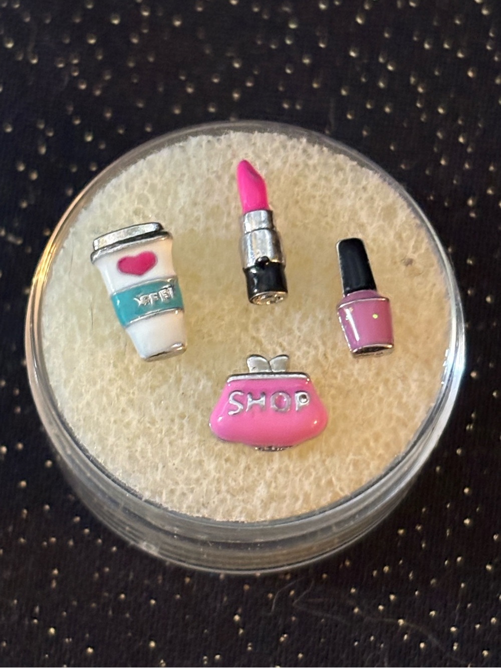 4 Girl Themed Origami Owl Charms